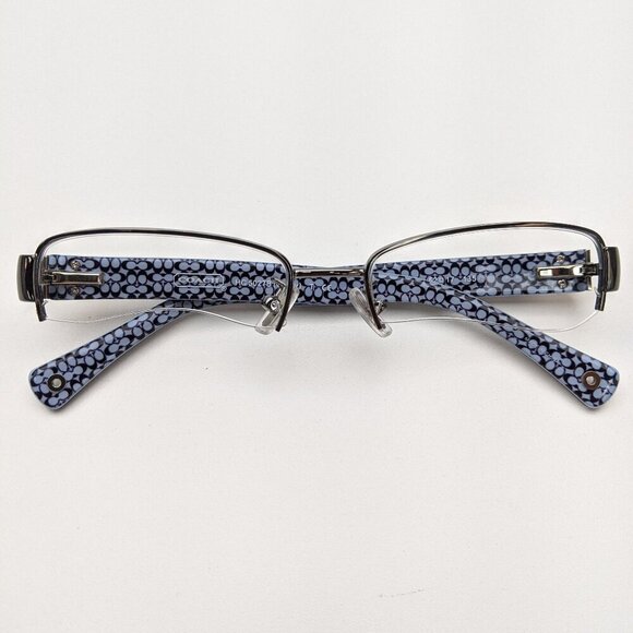 🕶️Coach CECILY HC5027B-9093 Semi Rimless Eyeglasses 52/17-135 / JLE701🕶️​ - Picture 1 of 8
